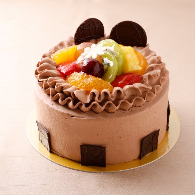 チョコ生クリームデコレーション